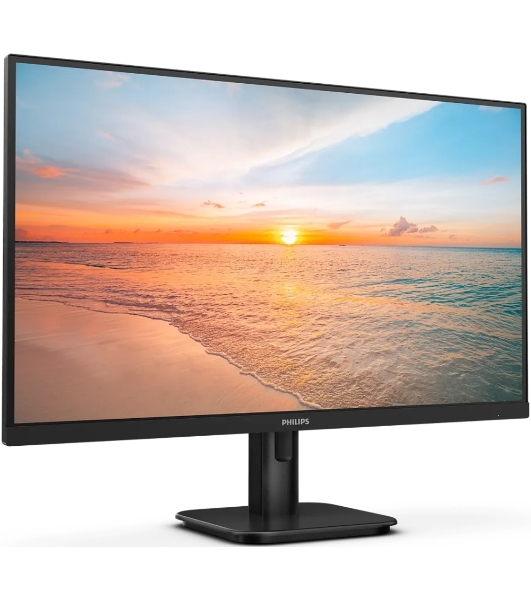 Монитор 27' Philips 27E1N1800A IPS 3840x2160, 60 Гц, 4 мс, 16:9, 350 кд/м2, 2xHDMI, 1xDP, 1x3.5 мм, черный
