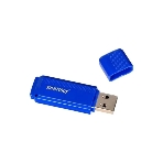 Флешка USB Smartbuy Dock Blue (SB8GbDK-B), 8Gb, USB 2.0, R/W 15/5, синий, фото 1