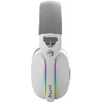 Гарнитура MARVO HG9086W Pulz 70W белый, беспроводная + проводная, радиоканал, до 10 ч, съёмный микрофон, подсветка, совместимость с PS5, Xbox, фото4