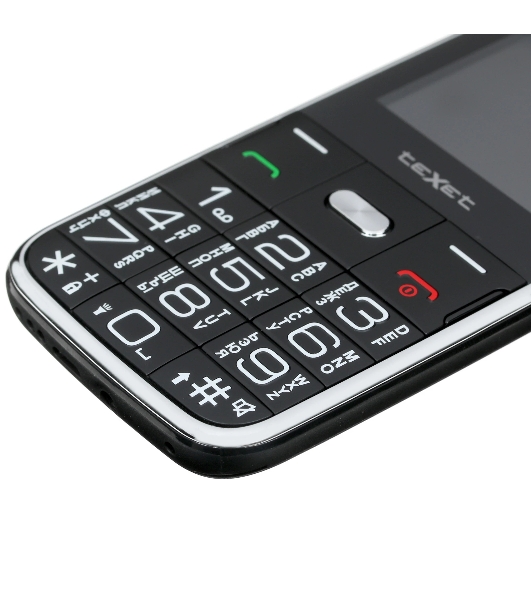 Мобильный телефон teXet TM-B227 черный