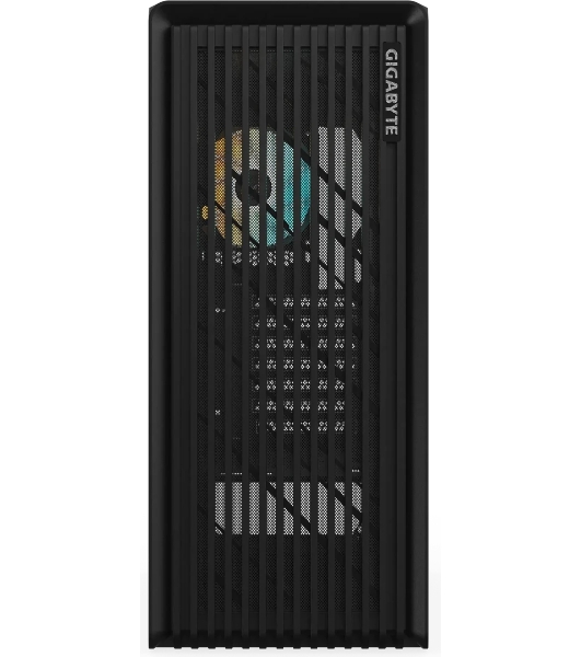 Корпус Gigabyte C103G Glass Black, Midi-Tower, чёрный, закалённое стекло, ARGB подсветка, 1 x 120 мм (в комплекте)