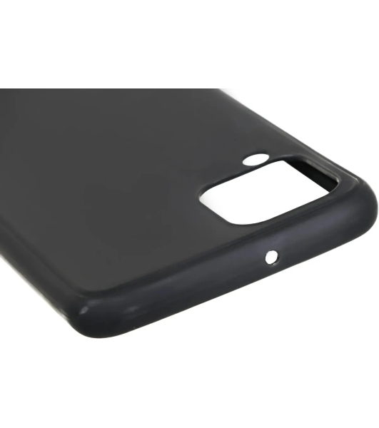 Чехол (клип-кейс) BORASCO Silicone Case, для Samsung Galaxy A22/M22, черный