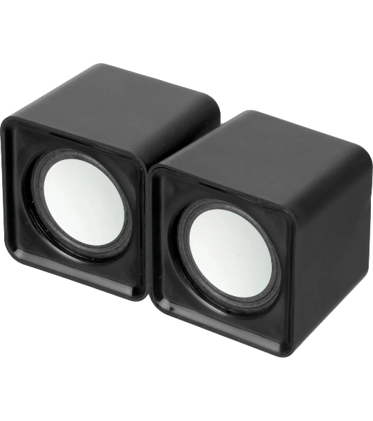 Акустическая система 2.0 Defender #1 SPK 22 черный, 5 Вт, питание от USB