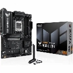 Материнская плата ASUS TUF Gaming B850-E WiFi, AM5, AMD B850, 4xDDR5, 4xSATA, 3xM.2, 1xPCIe 5.0 x16, 1xPCIe 4.0 x16, 1xPCIe x1, 1xDP, 1xHDMI, 2xUSB-C (1x10Gbps, 1x20Gbps), 3xUSB-A 5Gbps, 3xUSB-A 2.0, 1x2.5Gb LAN, Wi-Fi 6E, Bluetooth 5.3, 3x3.5 мм, 7.1, ATX, фото 1