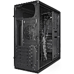 Компьютерный корпус Miditower ExeGate XP-329S-UNS450 (ATX, БП UNS450 с вент. 12см, 2*USB, аудио, черный), фото2