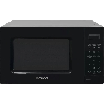 Микроволновая печь HOME HDM207BB черный, 20 л, 700 Вт, переключатели - кнопки, поворотный механизм, фото 1
