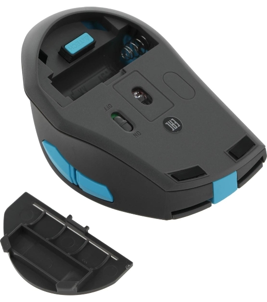 Мышь беспроводная A4Tech Fstyler FG30S серый/синий, 2000 dpi, радиоканал, USB, кнопки - 5