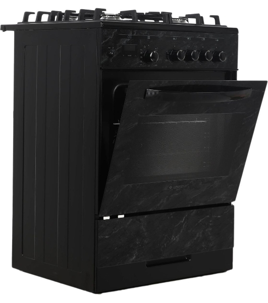 Плита газовая Gefest ПГ 6500-03 0053 черный, конфорок 4 шт, духовка 52 л, 60 см x 85 см x 60 см