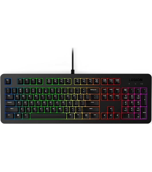 Клавиатура Lenovo Legion K310 проводная, USB Type-A, чёрный