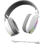 Гарнитура MARVO HG9086W Pulz 70W белый, беспроводная + проводная, радиоканал, до 10 ч, съёмный микрофон, подсветка, совместимость с PS5, Xbox, фото5