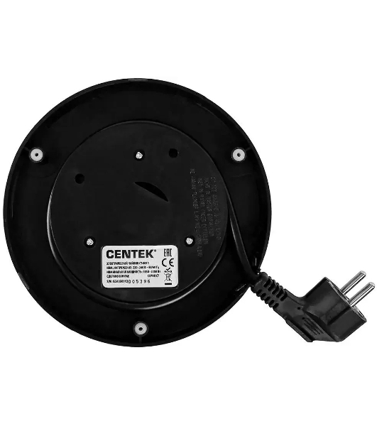 Чайник электрический Centek CT-0013 стекло, 2200 Вт, 1.8 л, серебристый