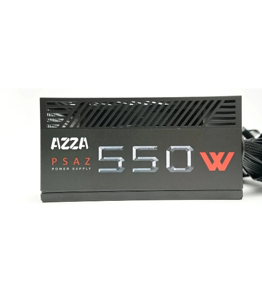 Блок питания Azza ATX 550W PSAZ-550W 80+ bronze (20+4pin) APFC 120мм fan 5xSATA RTL