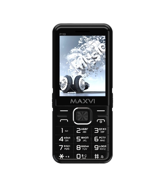 Мобильный телефон Maxvi Р110 черный
