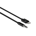 Кабель аудио MORE CHOICE (4610196409837) UK28i AUX 3.5мм Lightning 8-pin 1м, черный, фото3