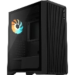 Корпус Gigabyte C103G Glass Black, Midi-Tower, чёрный, закалённое стекло, ARGB подсветка, 1 x 120 мм (в комплекте), фото 1