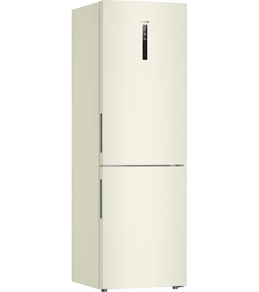 Холодильник Haier C2F636CCRGU1 бежевый, двухкамерный, 256/108л, морозилка снизу, No Frost