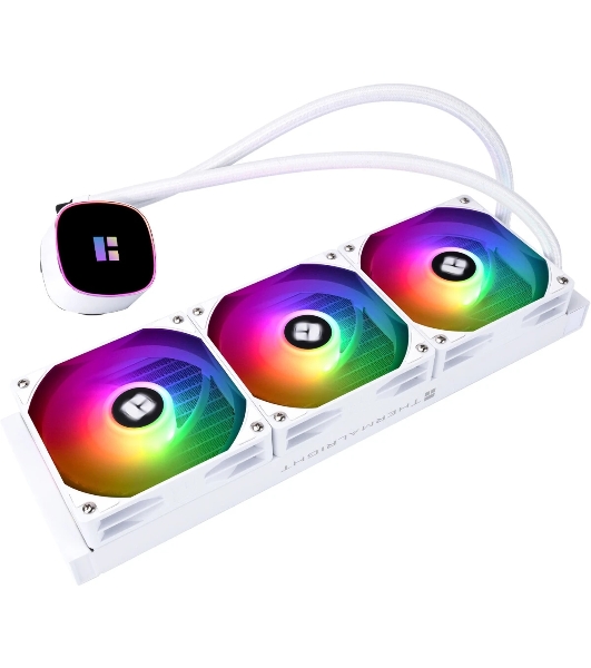Система жидкостного охлаждения Thermalright Frozen Horizon 360 V2 Soc-AM5/AM4/1200/1700/1851 белый 4-pin 29.5dB Al Ret (F-HORIZON-360-WH-V2)