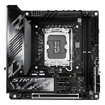 Материнская плата ASUS ROG STRIX Z890-I GAMING WIFI, LGA 1851, Intel Z890, 2xDDR5, 2xSATA, 2xM.2, 1xPCIe 5.0 x16, 1xHDMI, 2xUSB-C Thunderbolt 4, 1xUSB-C 20Gbps, 3xUSB-A 10Gbps, 1xUSB-A 5Gbps, 2xUSB-A 2.0, 1x 2.5Gb LAN, Mini-ITX, фото 1