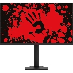 Монитор 27' Bloody MN1X IPS 2560x1440, 210 Гц, 5 мс (1 мс MPRT), 16:9, 600 кд/м², 2xHDMI 2.1, DP 1.4, 3.5 Jack, динамики (2x3 Вт), HDR10, FreeSync, G-Sync, черный, фото 1