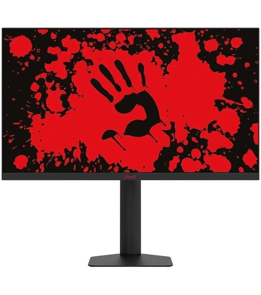 Монитор 27' Bloody MN1X IPS 2560x1440, 210 Гц, 5 мс (1 мс MPRT), 16:9, 600 кд/м², 2xHDMI 2.1, DP 1.4, 3.5 Jack, динамики (2x3 Вт), HDR10, FreeSync, G-Sync, черный