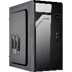 Компьютерный корпус KingPrice KPCC-MN208 черный без БП mATX 1x80мм 2x120мм 2xUSB 2.0 audio, фото 1