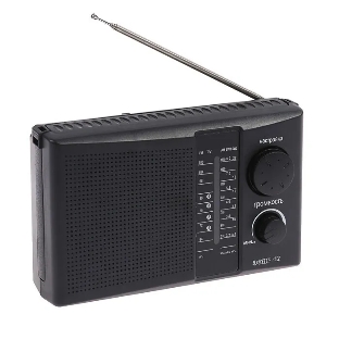 Радиоприемник ЭФИР 12 FM 64-108МГц, бат. 2*R20, 220V