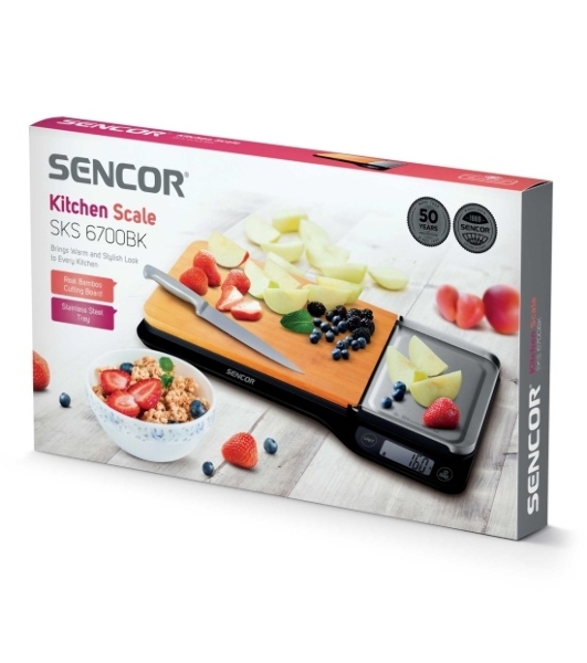 Весы кухонные Sencor SKS 6700BK