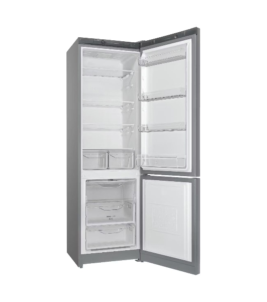 Холодильник Indesit DS 3200 G серебристый двухкамерный 252/87л морозилка снизу