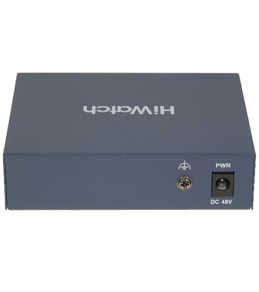 Коммутатор HiWatch DS-S504GP, 4×1 Гбит/с PoE + 1×1 Гбит/с, неуправляемый