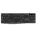 Клавиатура проводная Oklick 145M, USB, черный, фото 1