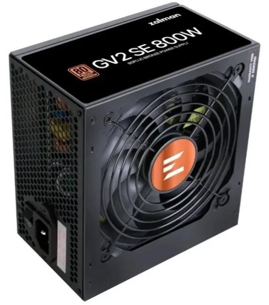 Блок питания Zalman ZM800-GV2SE, 800W, 120мм, черный