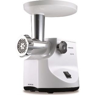 Мясорубка электрическая Kenwood MG450 белый, 1400 Вт, 1.5 кг/мин, реверс, защита от перегрузки, насадки - 5