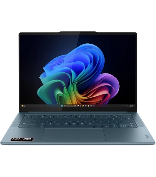 Ноутбук Lenovo Yoga Pro 7 14ASP10/14.5'/OLED/AMD Ryzen AI 9 365/32Gb/1Tb SSD/AMD Radeon Graphics/3K/Windows 11 Pro/бирюзовый/1.54kg