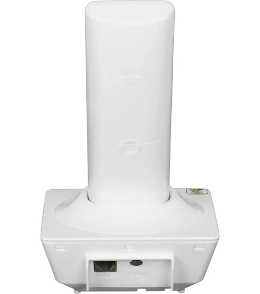 Телефон беспроводной (DECT) Panasonic KX-TG1711RUW (белый) АОН, Caller ID,12 мелодий звонка,подсветка дисплея,поиск трубки
