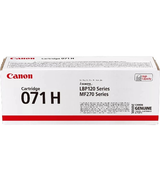 Картридж лазерный Canon 071H 5646C002 черный (2500 стр.) для Canon i-SENSYS LBP122dw/MF272dw/MF275dw