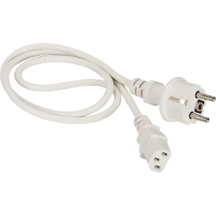 Шнур питания Lanmaster LAN-PP13/SH-0.5-WH C13-Schuko проводник.:3x0.75мм2 0.5м 220В 10А (упак.:1шт) белый