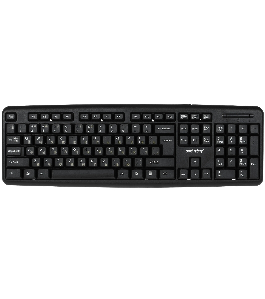 Клавиатура проводная Smartbuy ONE 112 USB черная SBK-112U-K