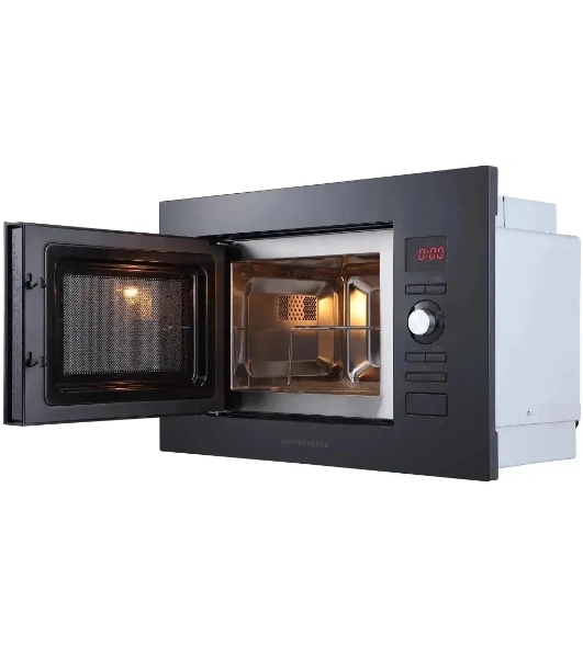 Встраиваемая микроволновая печь Kuppersberg HMW 625 B 20 л, High-Tech, 800 Вт, черный