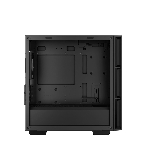 Компьютерный корпус Deepcool CH360 без БП, боковое окно (закаленное стекло), 2x140мм ARGb LED вентилятор спереди и 1x120мм ARGb LED вентилятор сзади, черный, mATX, фото3