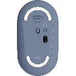 Мышь беспроводная Logitech Pebble M350 синий, 1000 dpi, радиоканал, Bluetooth, USB, кнопки - 3, фото3