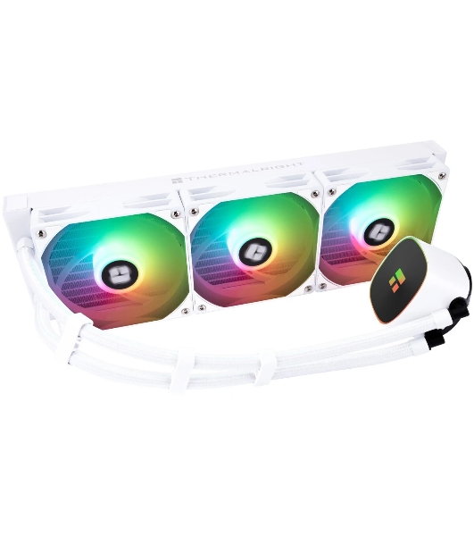 Система жидкостного охлаждения Thermalright Frozen Horizon 360 V2 Soc-AM5/AM4/1200/1700/1851 белый 4-pin 29.5dB Al Ret (F-HORIZON-360-WH-V2)