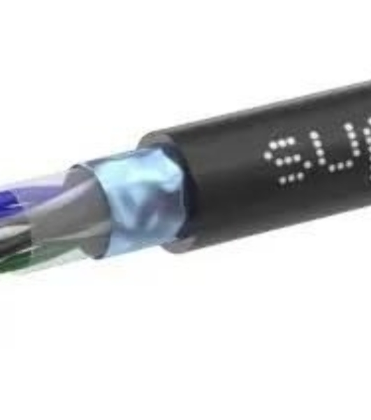 Кабель информационный Suprlan Standard 01-1028-1, кат.5E FTP 4 парыX24AWG, PE внешний 305м, черный