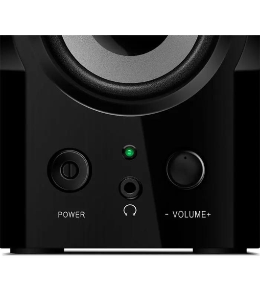 Акустическая система SVEN SPS-606, черный, акустическая система 2.0 (мощность 2x3 Вт(RMS))