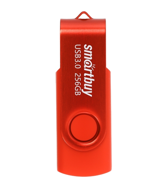 Флешка USB SmartBuy R/W (SB256Gb3TWR) UFD 3.0/3.1 256Gb,Twist красный