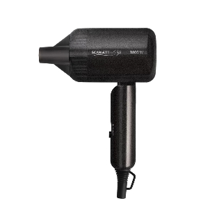 Фен Scarlett SC-HD70IT15 черный, 1800 Вт, компактный, ионизация