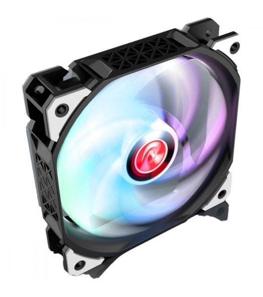 Вентилятор для корпуса AGERAS 12 ARGb-1 (120x120x25мм, PWM, 800-2200RPM, 33 dBA max, ARGb LED, hydraulic bearing)
