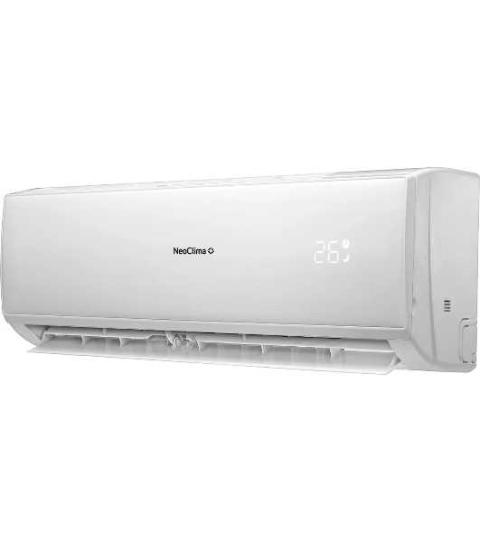 Кондиционер сплит-система настенного типа NeoClima NS/NU-HAL12F 12000 BTU, 35 м², 31/42 дБ, охлаждение, обогрев, осушение, белый (2 коробки)
