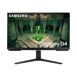 Монитор 25' Samsung Odyssey G4 S25BG400EI IPS 1920x1080, 240 Гц, 1 мс, 16:9, 400 кд/м2, 2xHDMI, 1хDP, 1x3.5 мм, черный