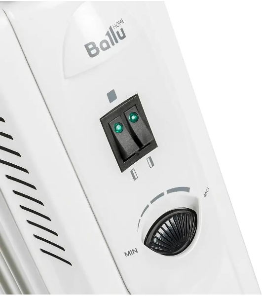 Обогреватель масляный Ballu Comfort BOH/CM-09WDN (9 секций) белый, 2000 Вт, 25 м2, термостат