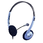 Гарнитура Genius HS-02B фиолетовый, проводная, 3.5 мм, фото 1